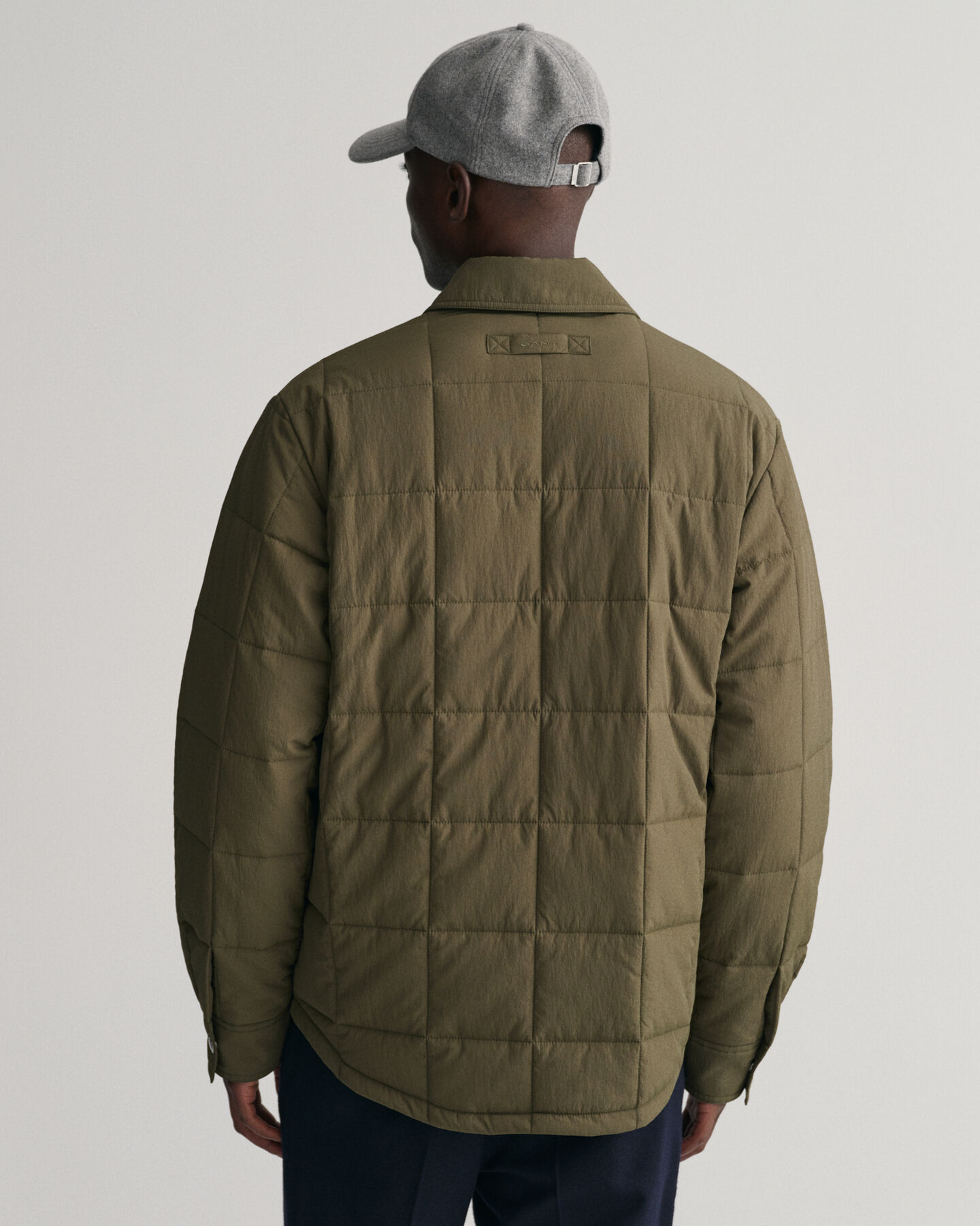 Quiltet skjortejakke