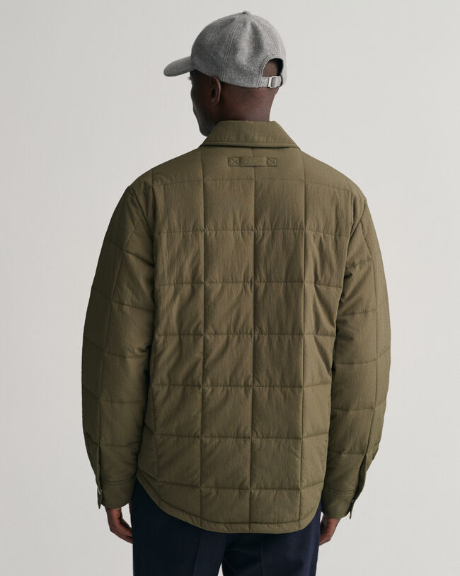 Quiltet skjortejakke