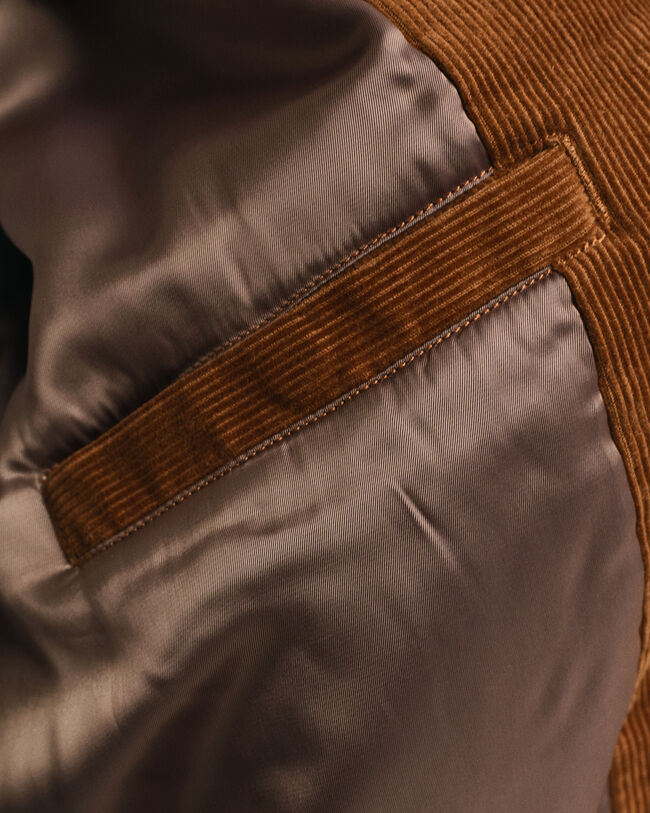 Varsity Jacket i jernbanefløjl