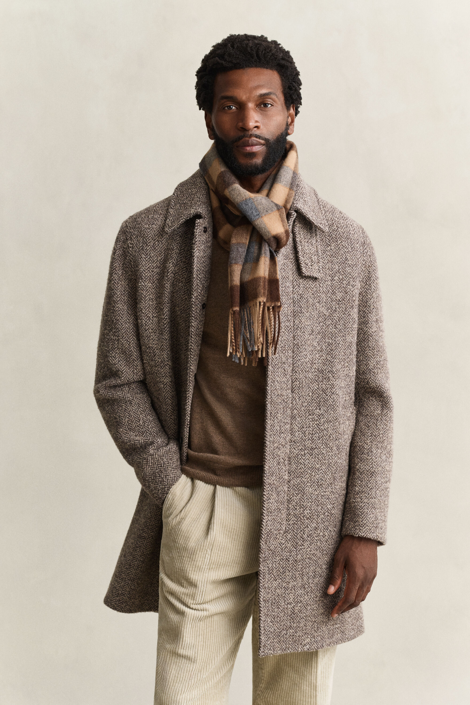 Car Coat af uld