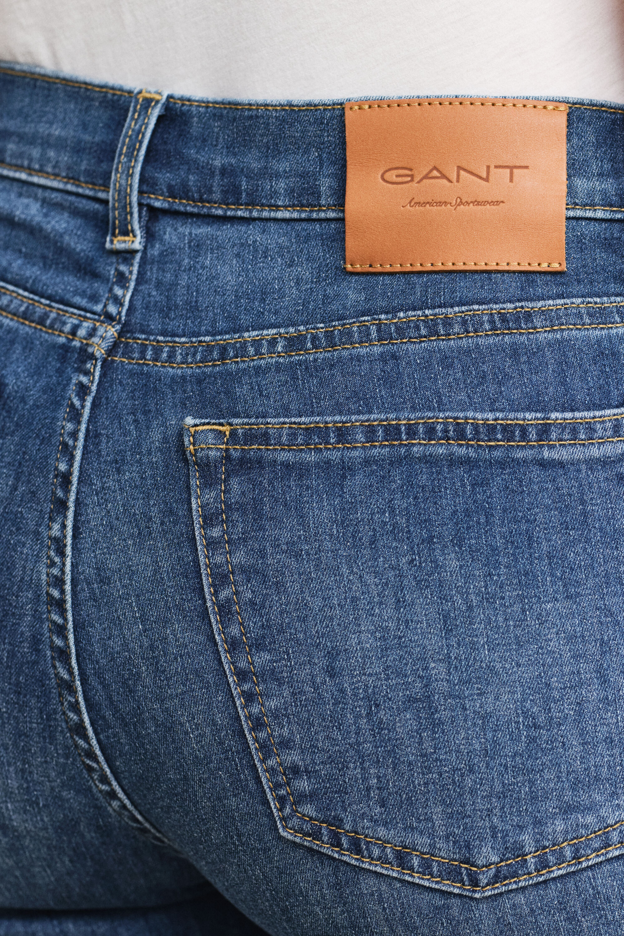 Skinny jeans med stræk