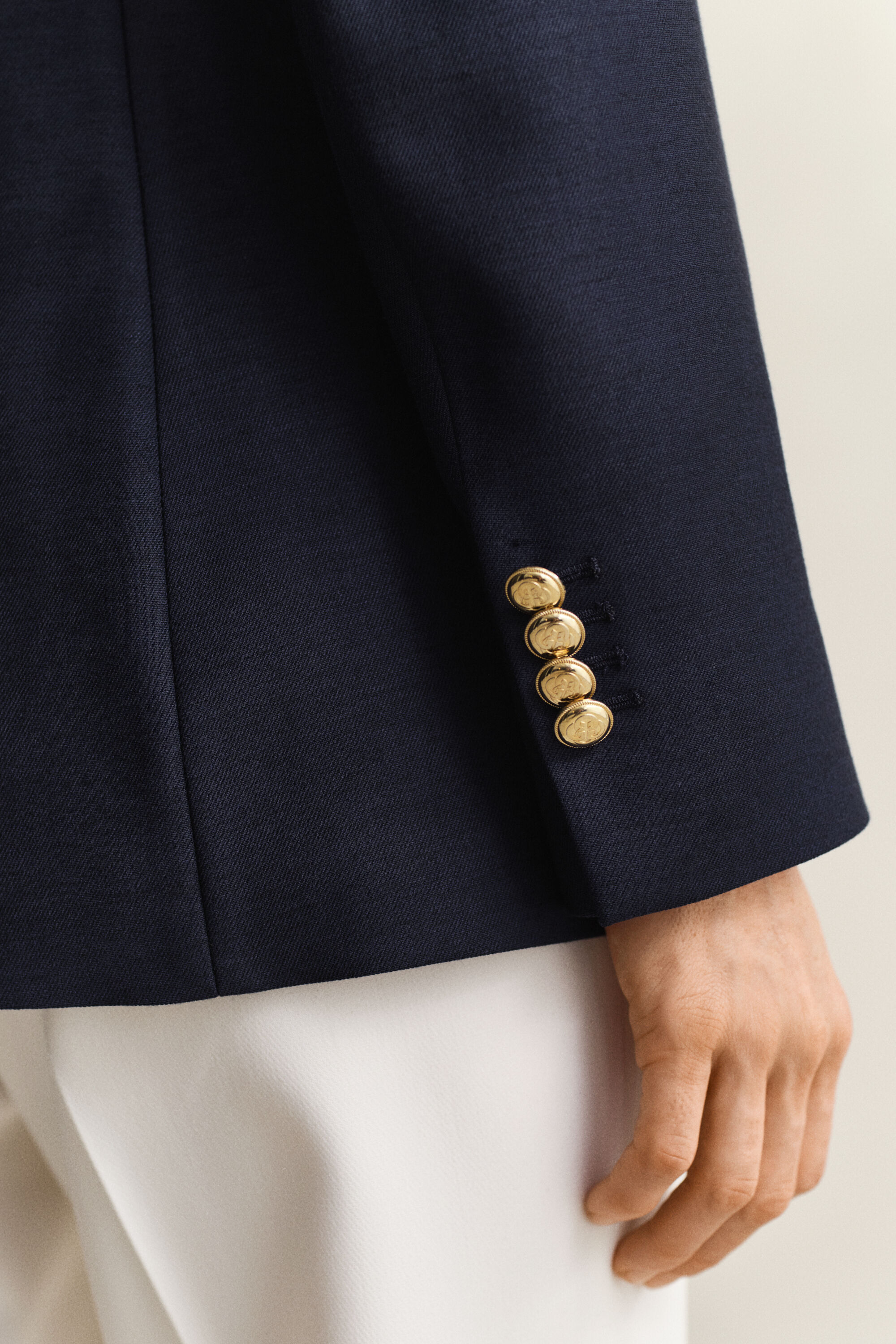 Club Blazer med kontraster