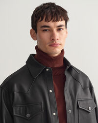 Relaxed fit Rodeo læderskjorte