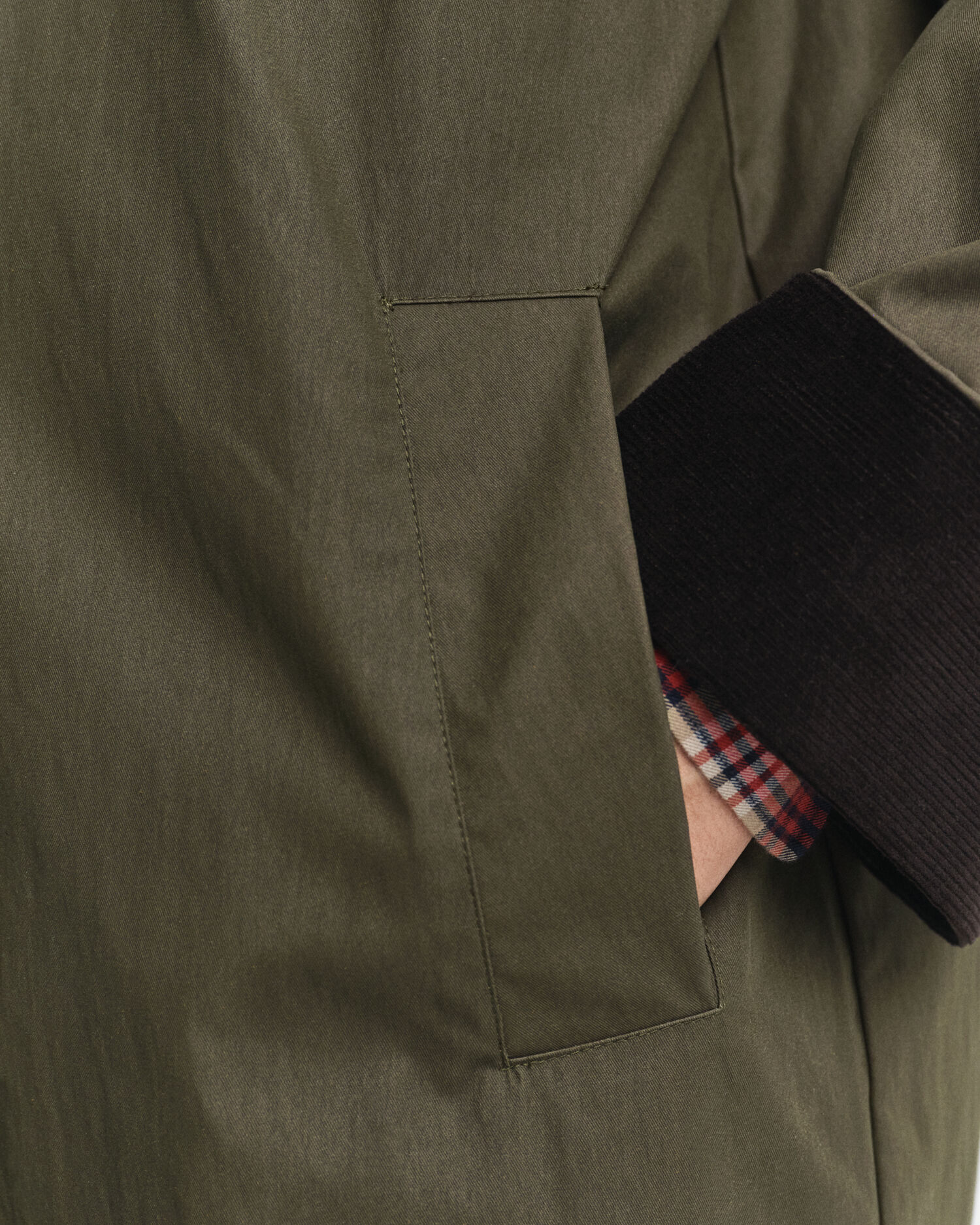 Bilfrakke af vokset bomuld