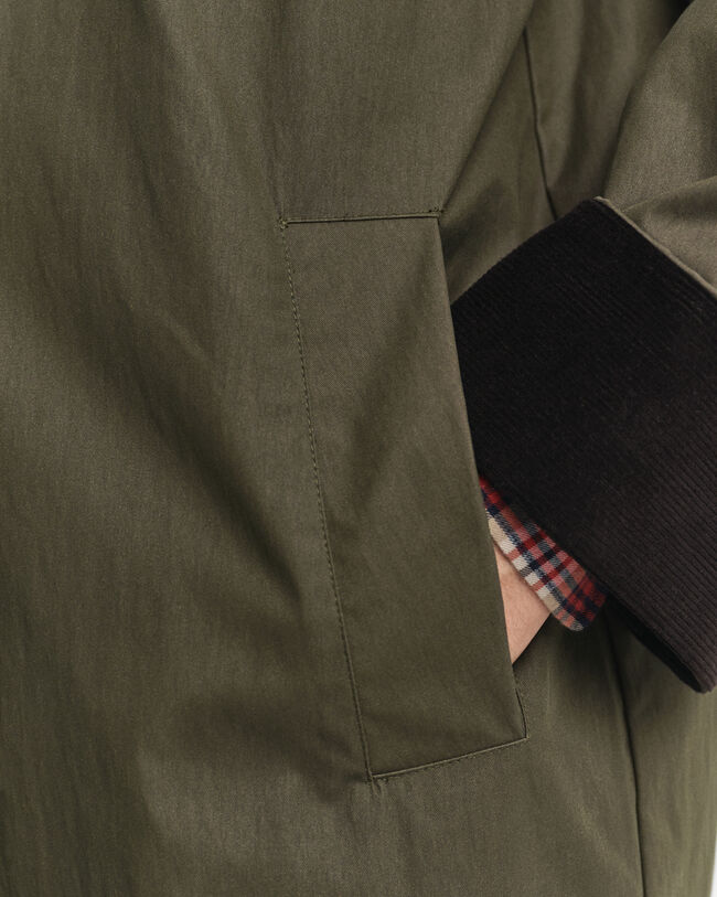 Bilfrakke af vokset bomuld