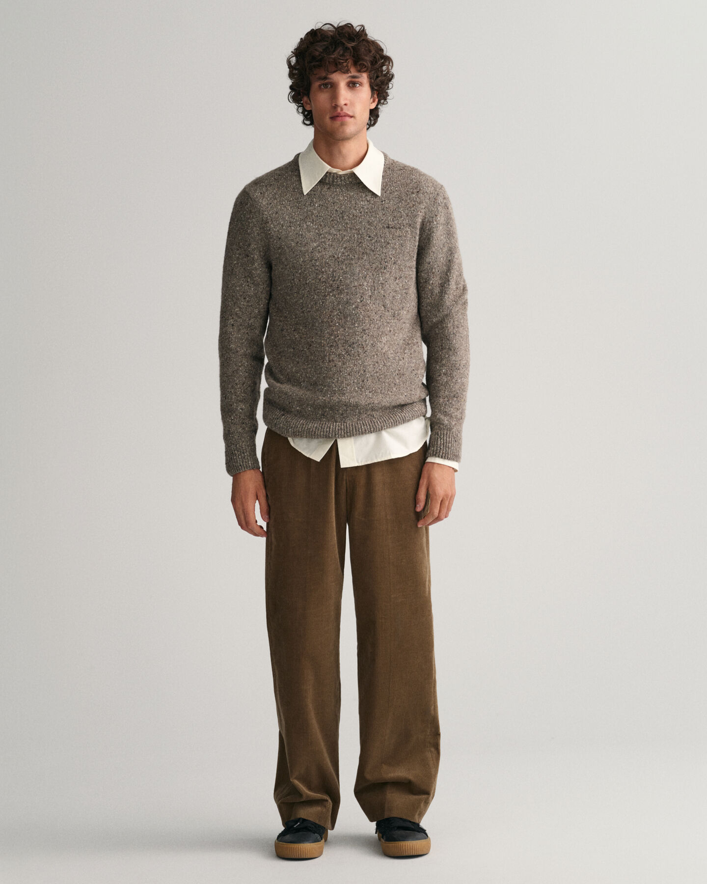 Jakkesæt-bukser i jernbanefløjl