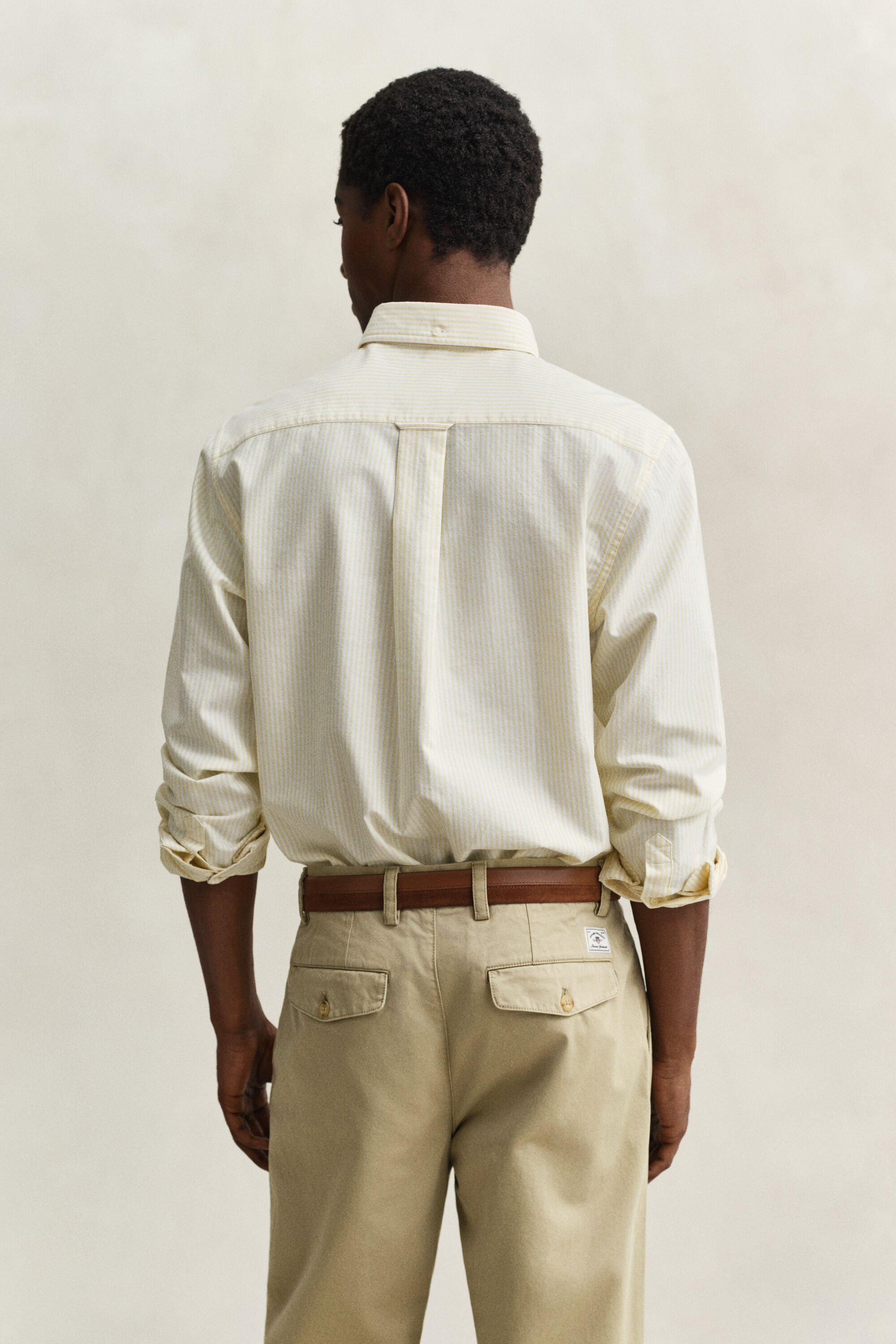 Klassisk Oxford skjorte med bankerstriber