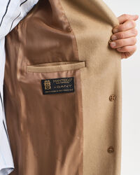 Classic skræddersyet frakke i uldblanding