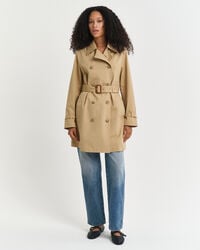 Trenchcoat i bomuld