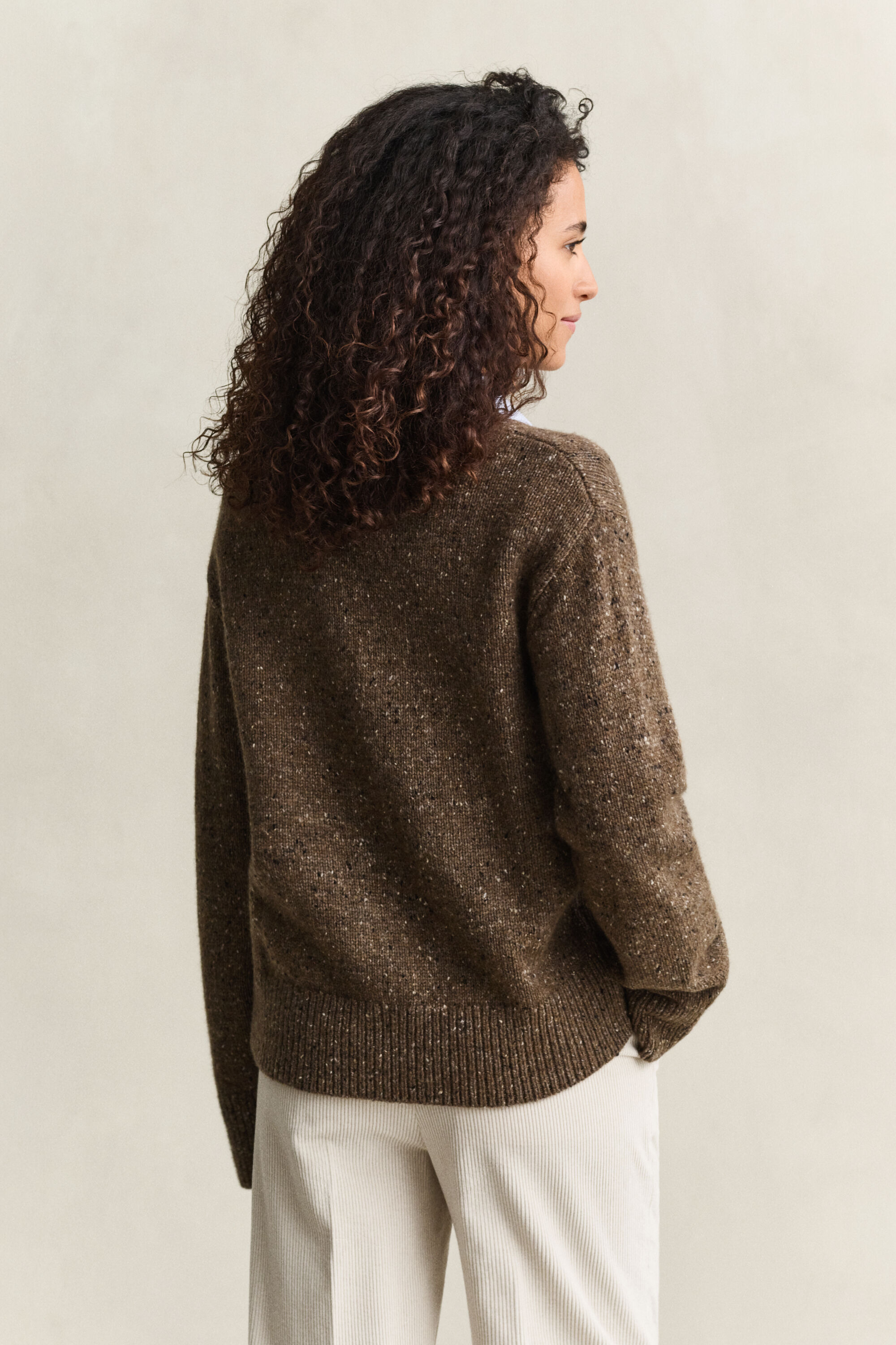 Nepps cardigan i uldblanding