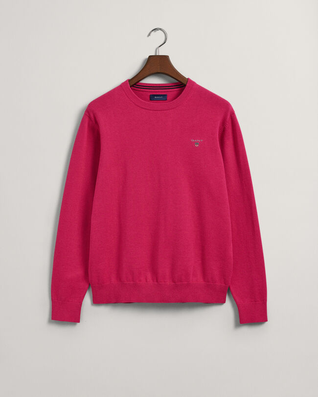 Classic crewneck sweater i bomuld