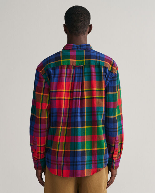 Relaxed fit ternet twillskjorte