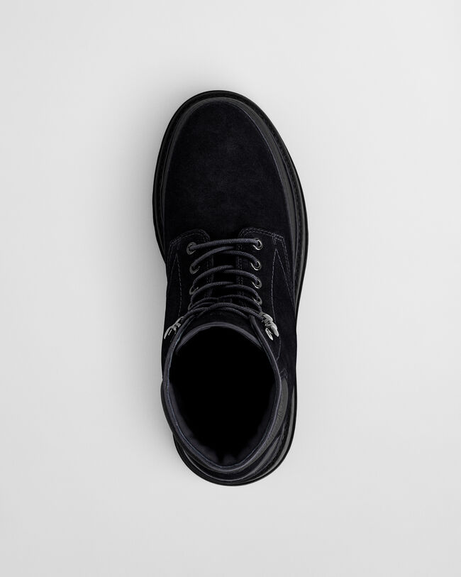 Clafton ruskindsstøvler med snørebånd