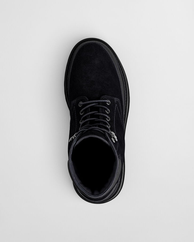 Clafton ruskindsstøvler med snørebånd