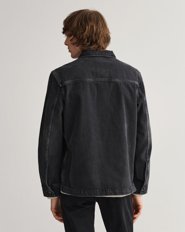 Denim overskjorte