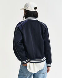 Satin Varsity Jacket