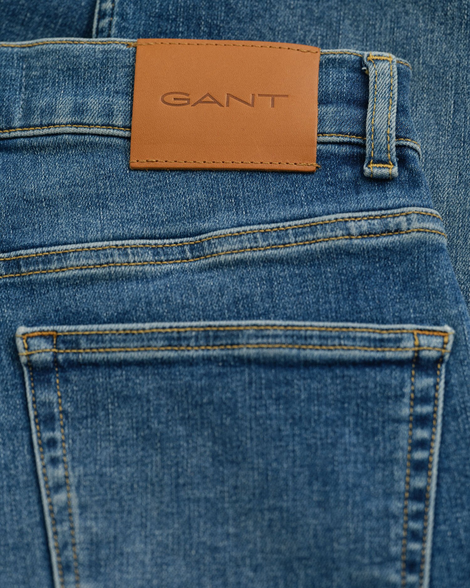 Slim fit korte jeans