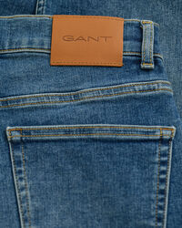 Slim fit korte jeans
