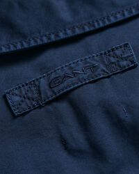 Crewneck sweater af bomuld med kabelstrik