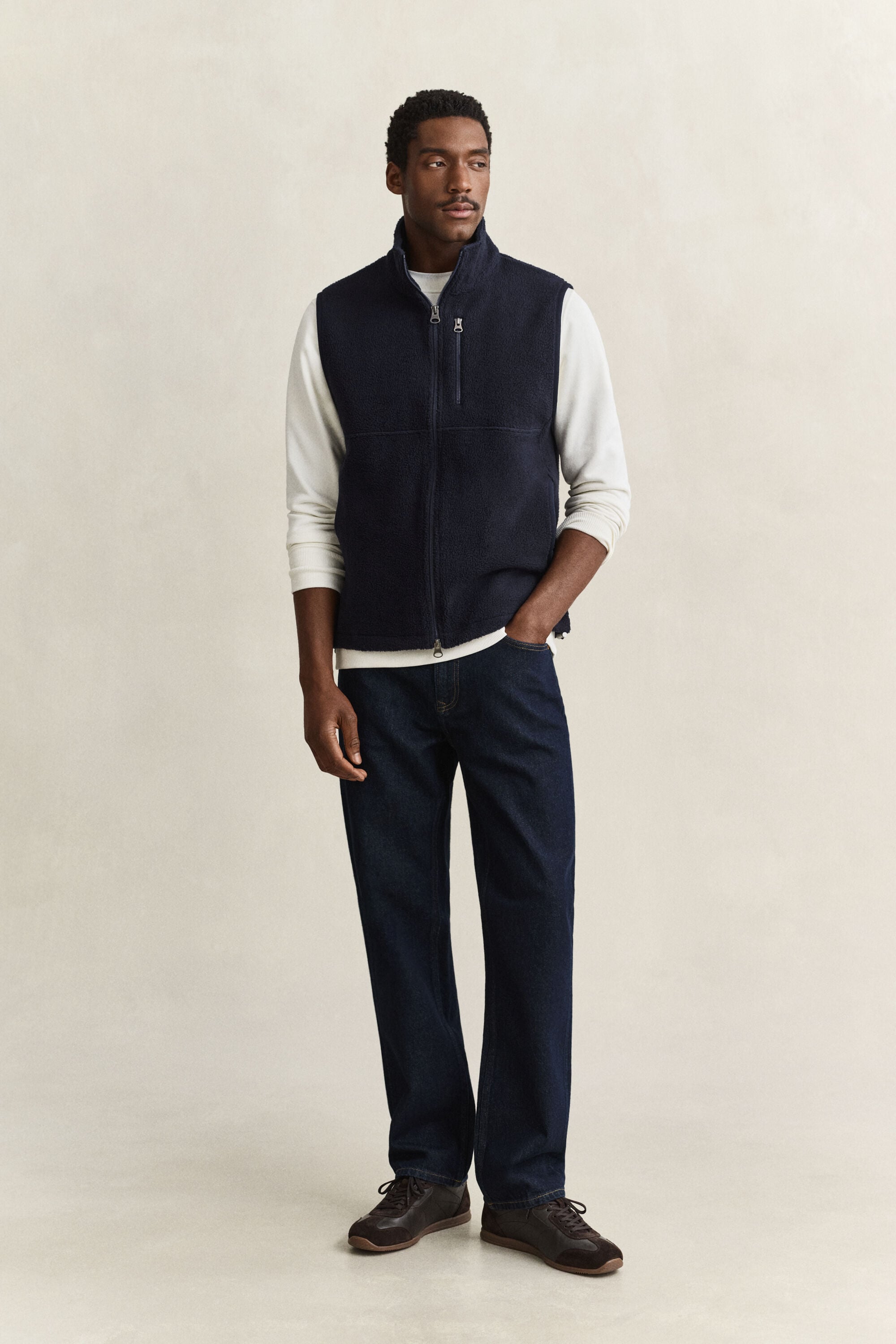 Fleece vest