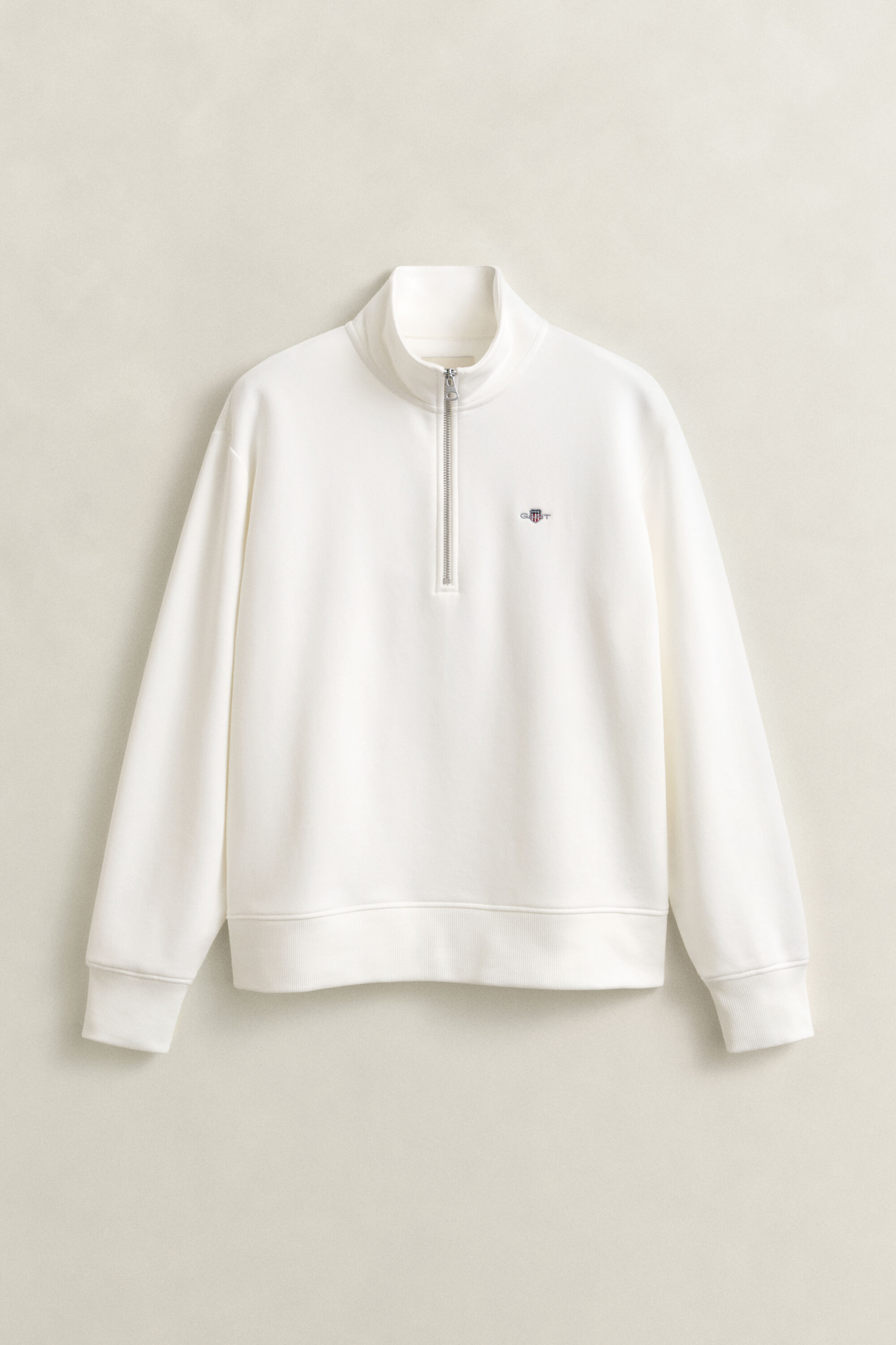 Shield sweatshirt med halv lynlås