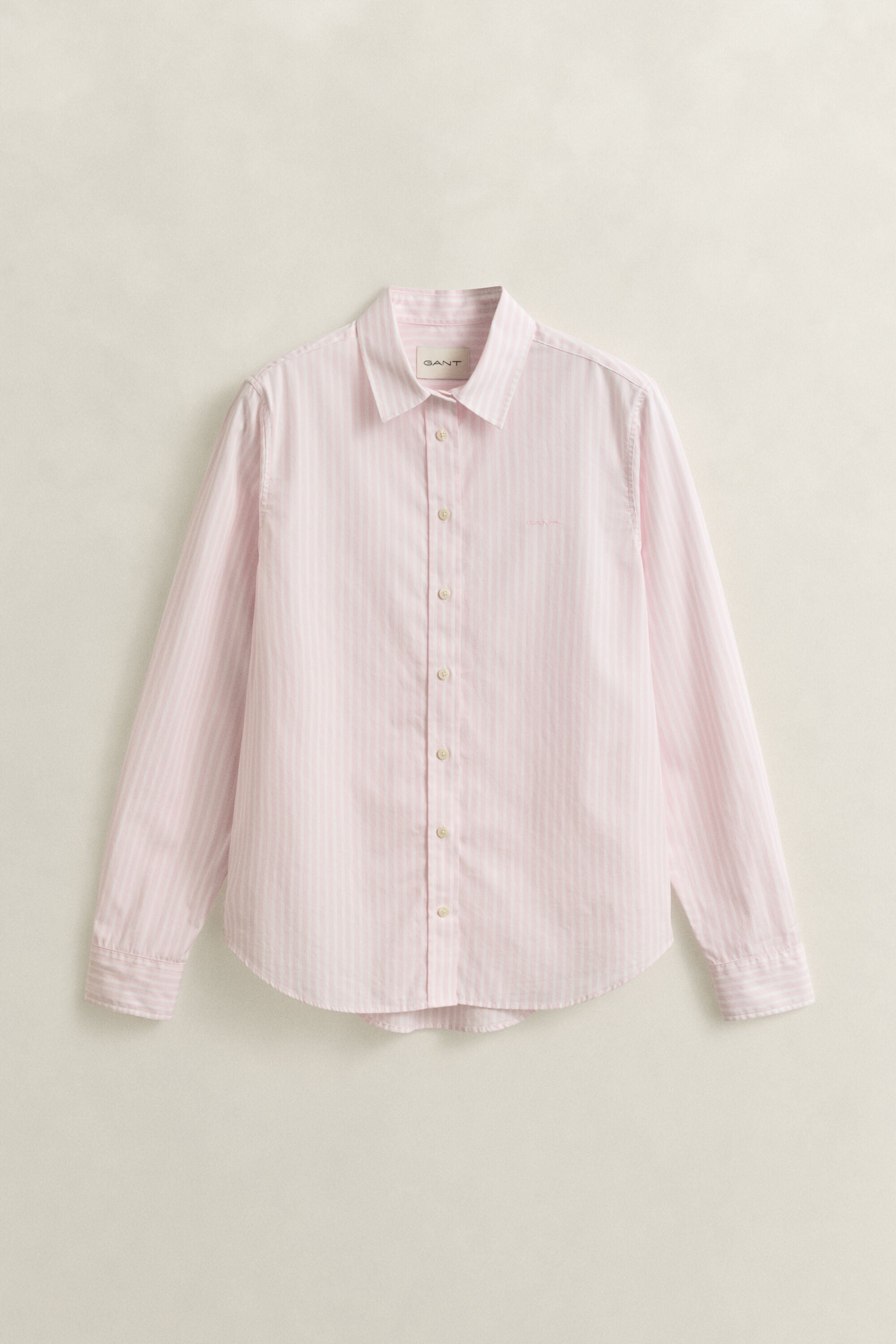 Classic Regular poplin skjorte med striber