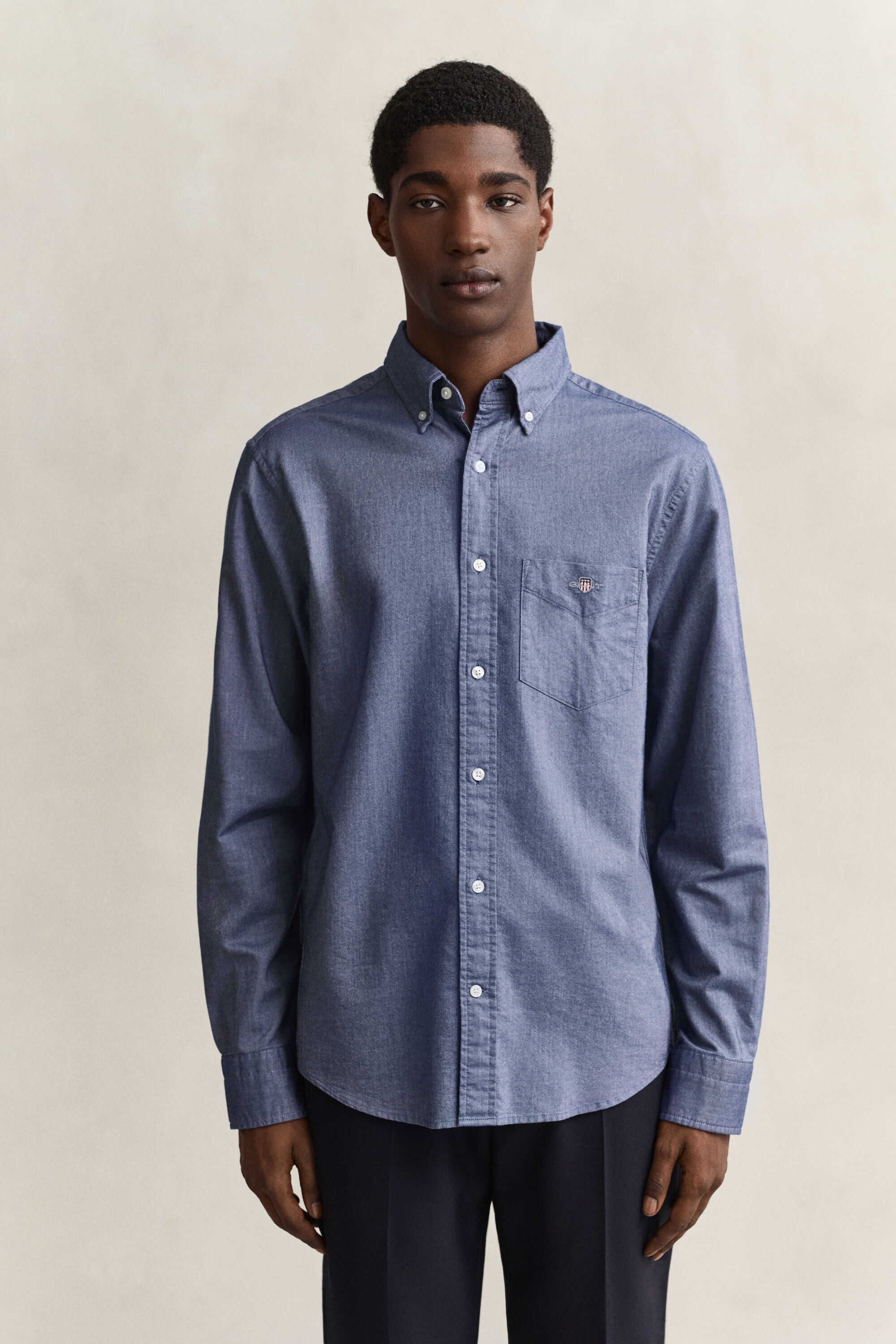 Regular fit klassisk Oxford-skjorte