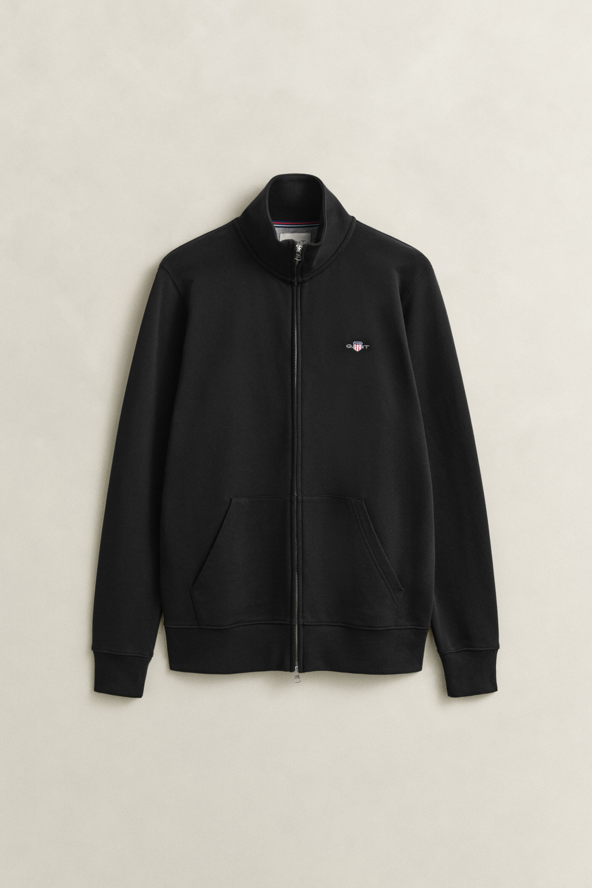 Shield sweatshirt med lynlås