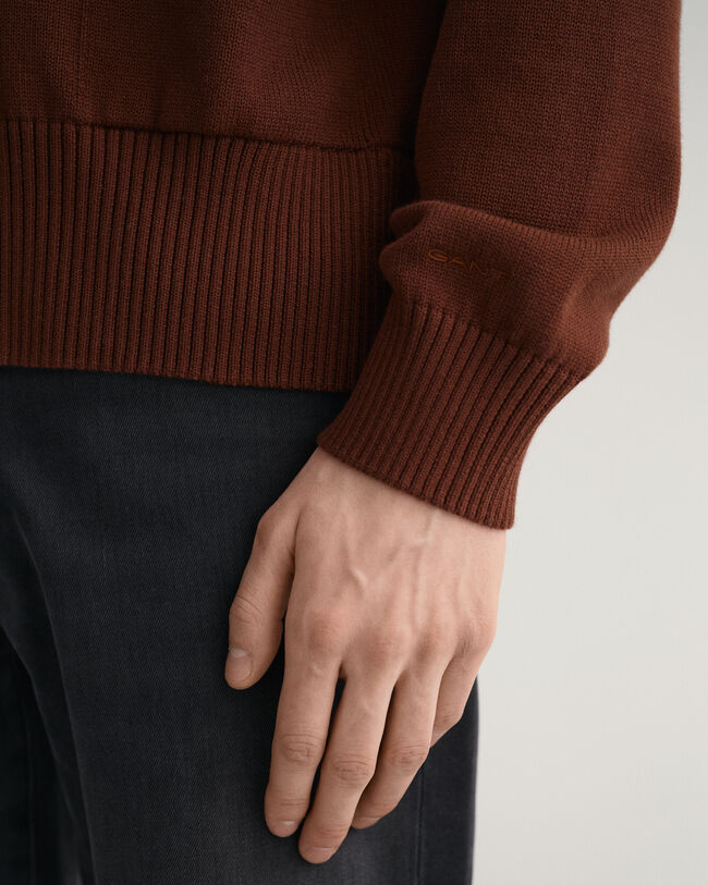 Cardigan af supimabomuld