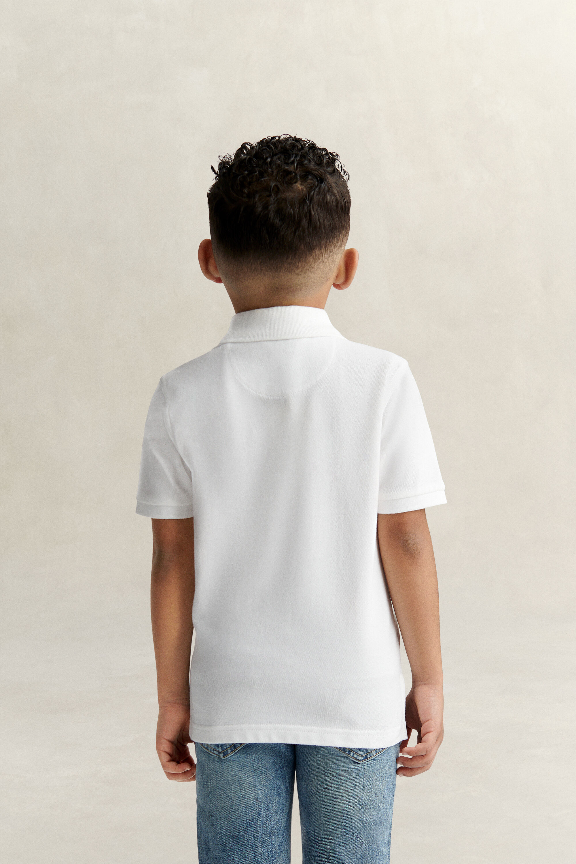 Kids Shield piqué poloskjorte