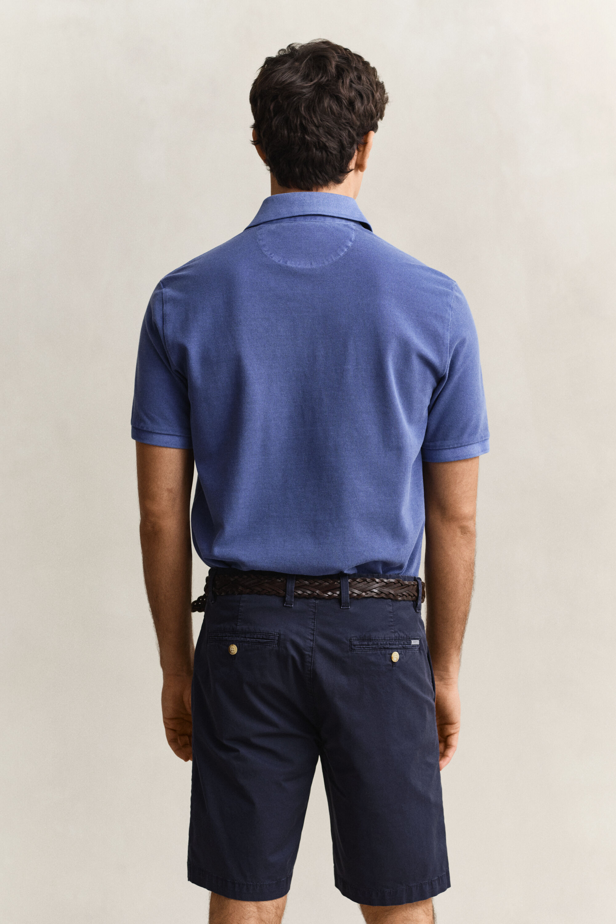 Sunfaded poloskjorte