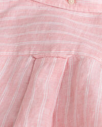 Regular fit stribet skjorte af h&oslash;r