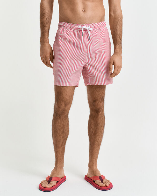 Seersucker badeshorts