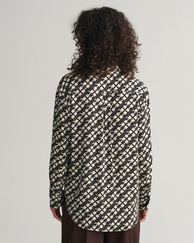 Relaxed fit G Patterned skjorte