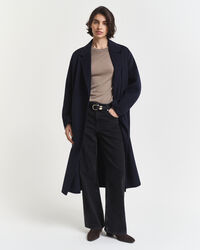 Crewneck sweater af ekstra fin merinould