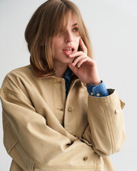 Vasket workwear-jakke