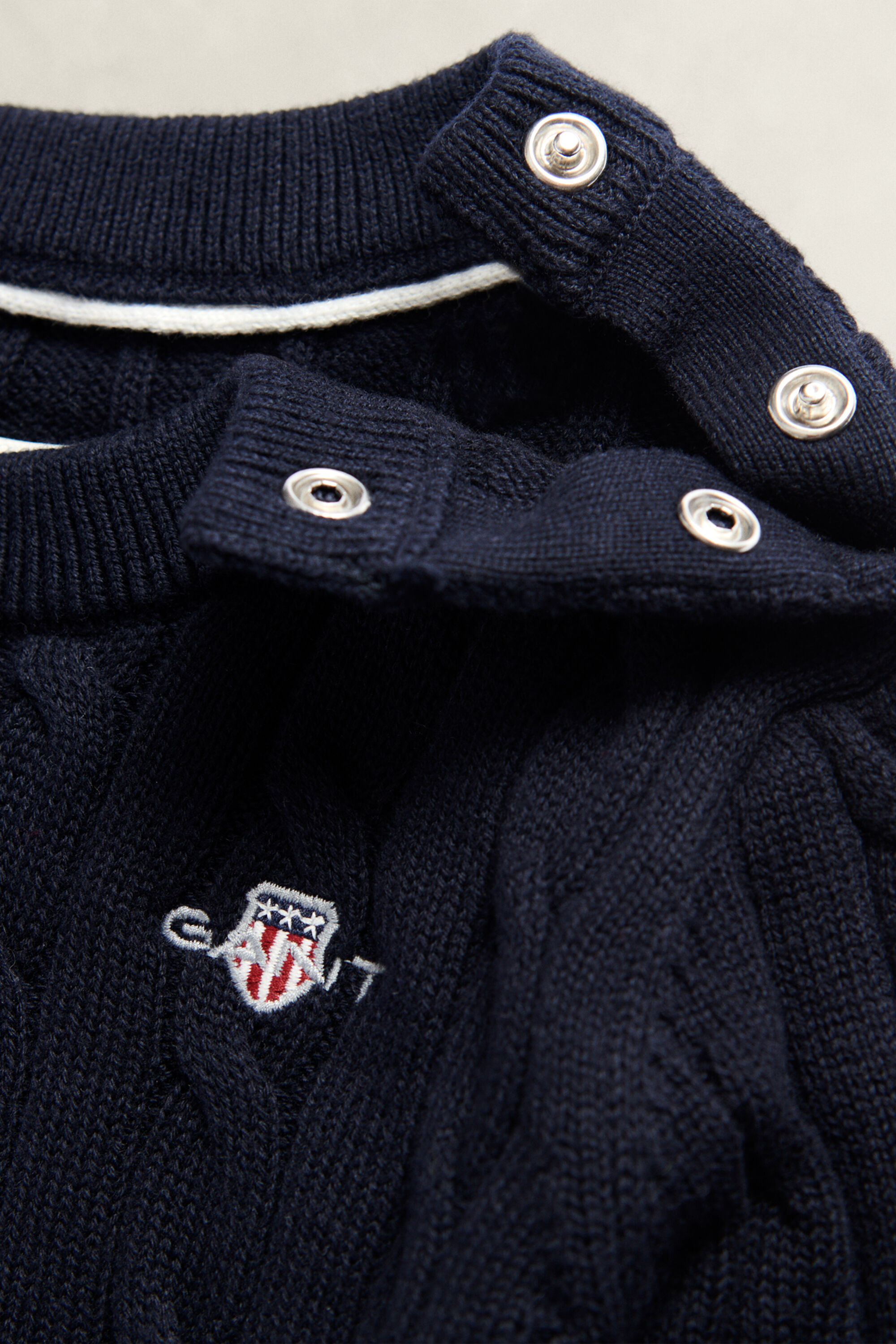 Boys Shield kabelstrikket sweater