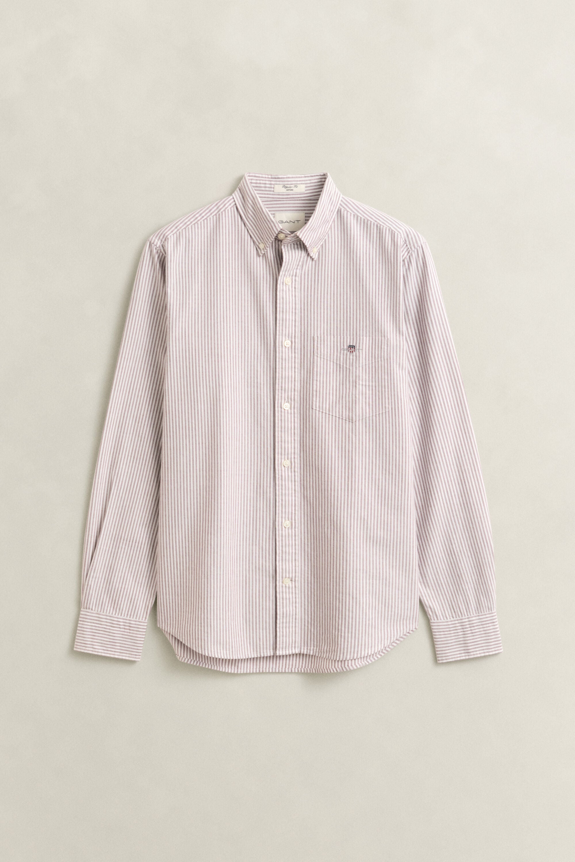 Classic Regular Oxford skjorte med striber