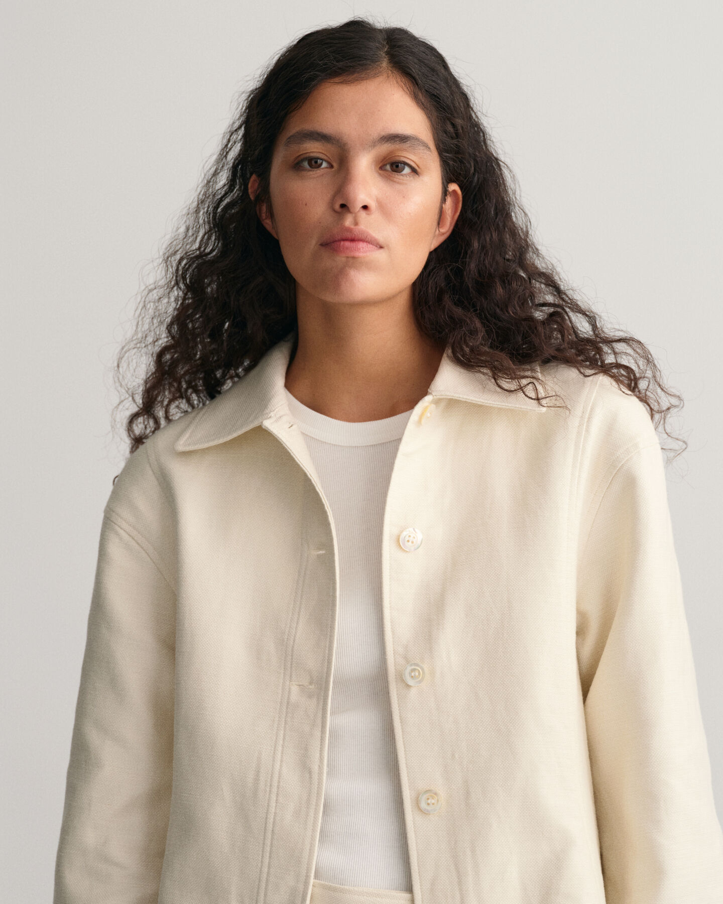 Tekstureret skjortejakke