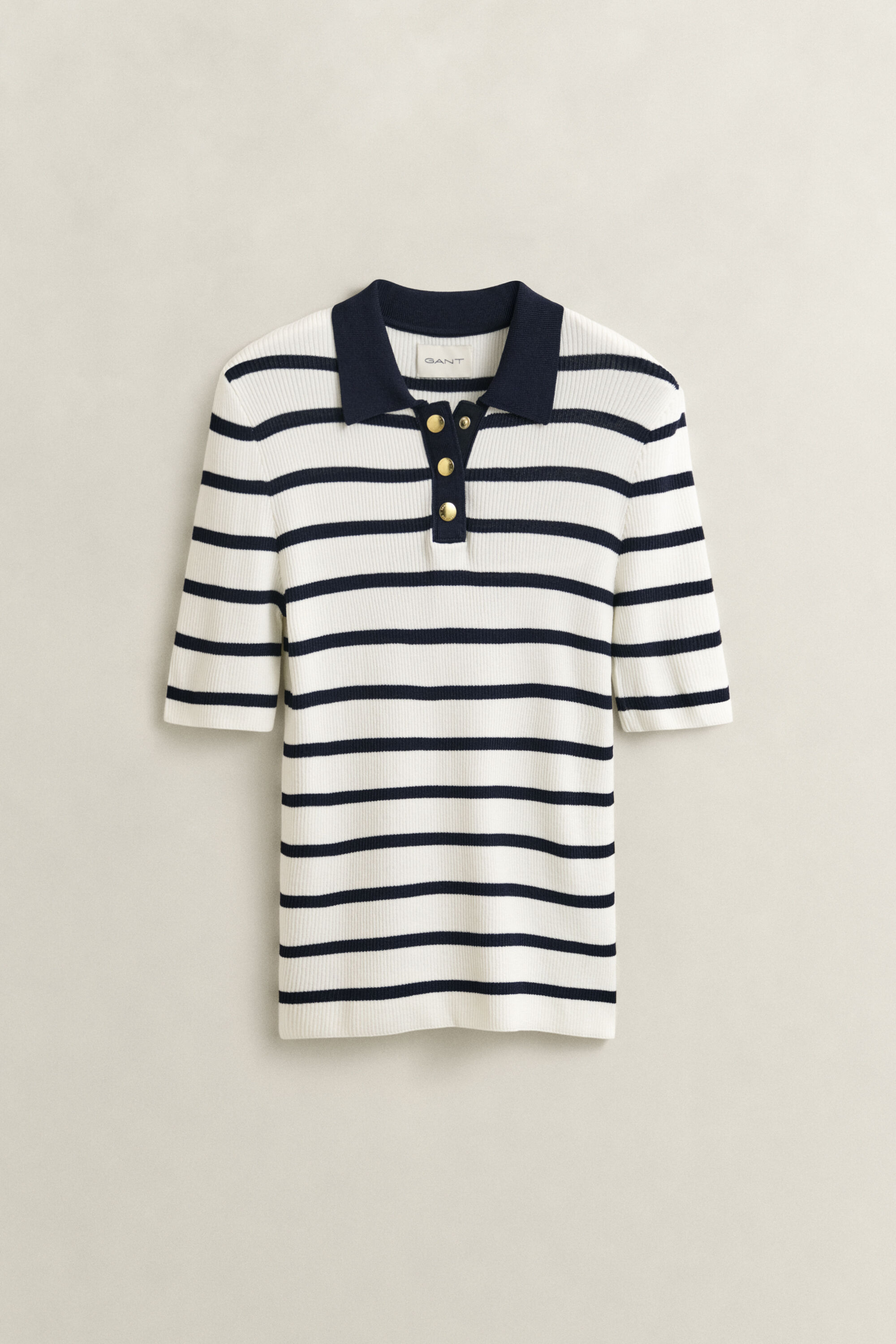 Strikket Rugger med striber