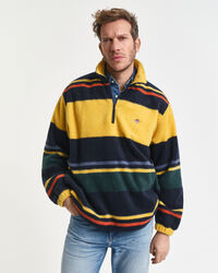Stribet fleece sweatshirt