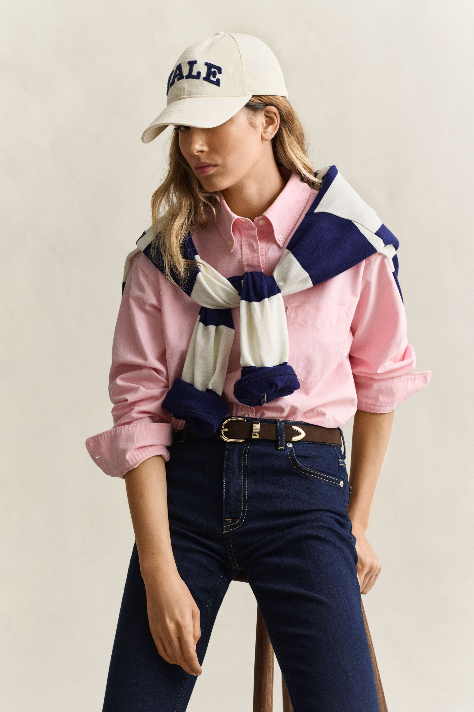 Gant x Yale Oxford skjorte