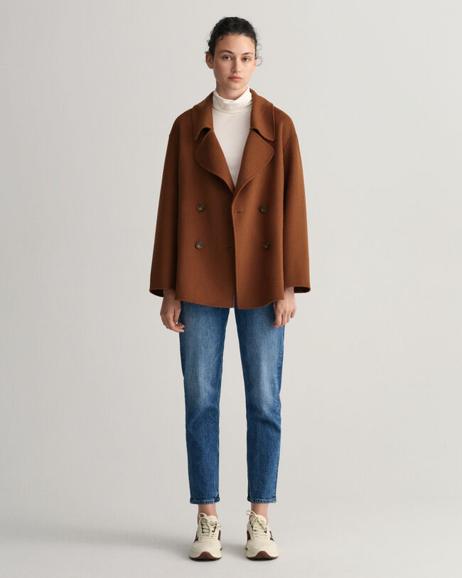 H&aring;ndsyet s&oslash;mandsjakke