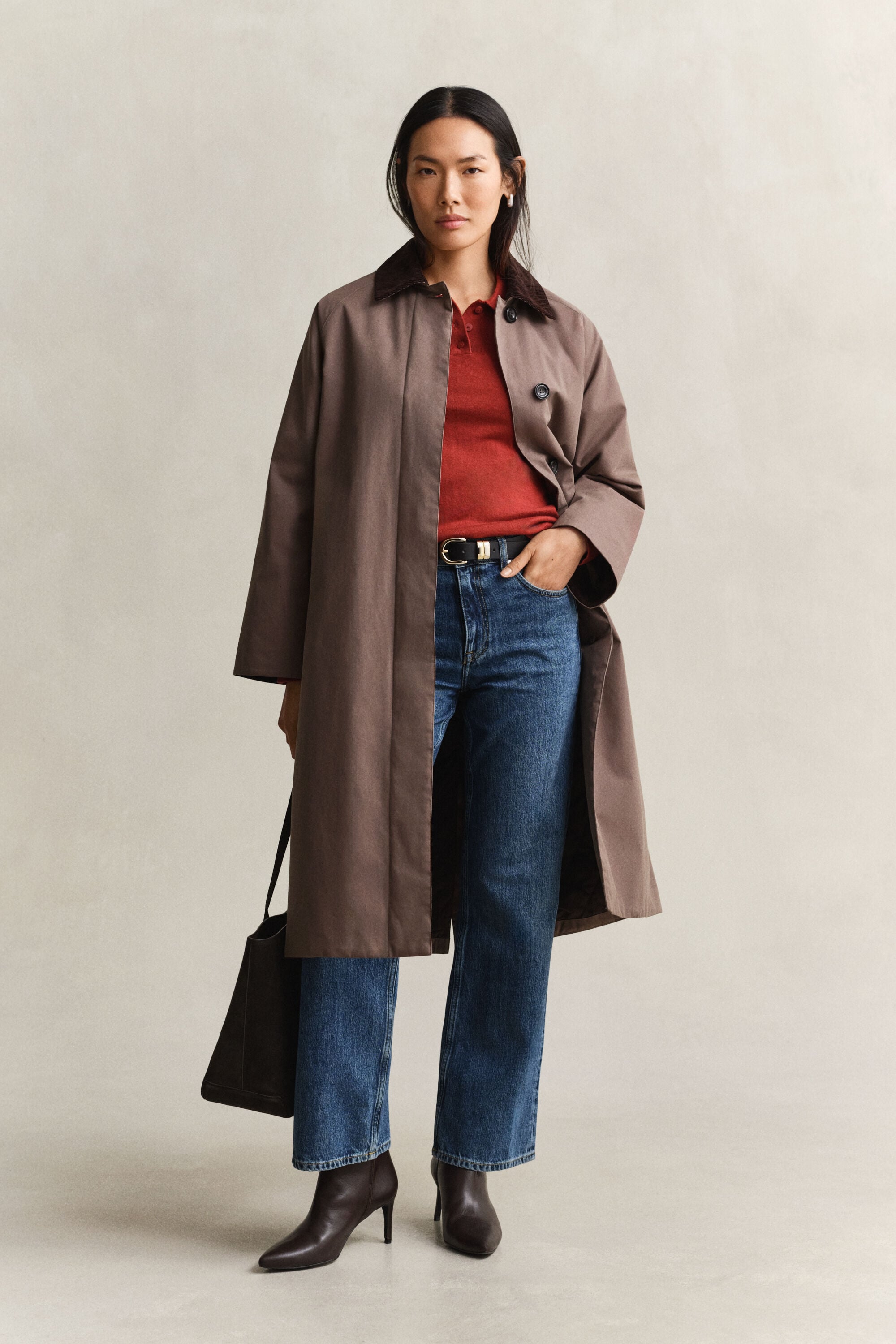 Fin strikket sweater