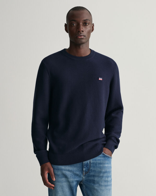 Let Texture crewneck sweater