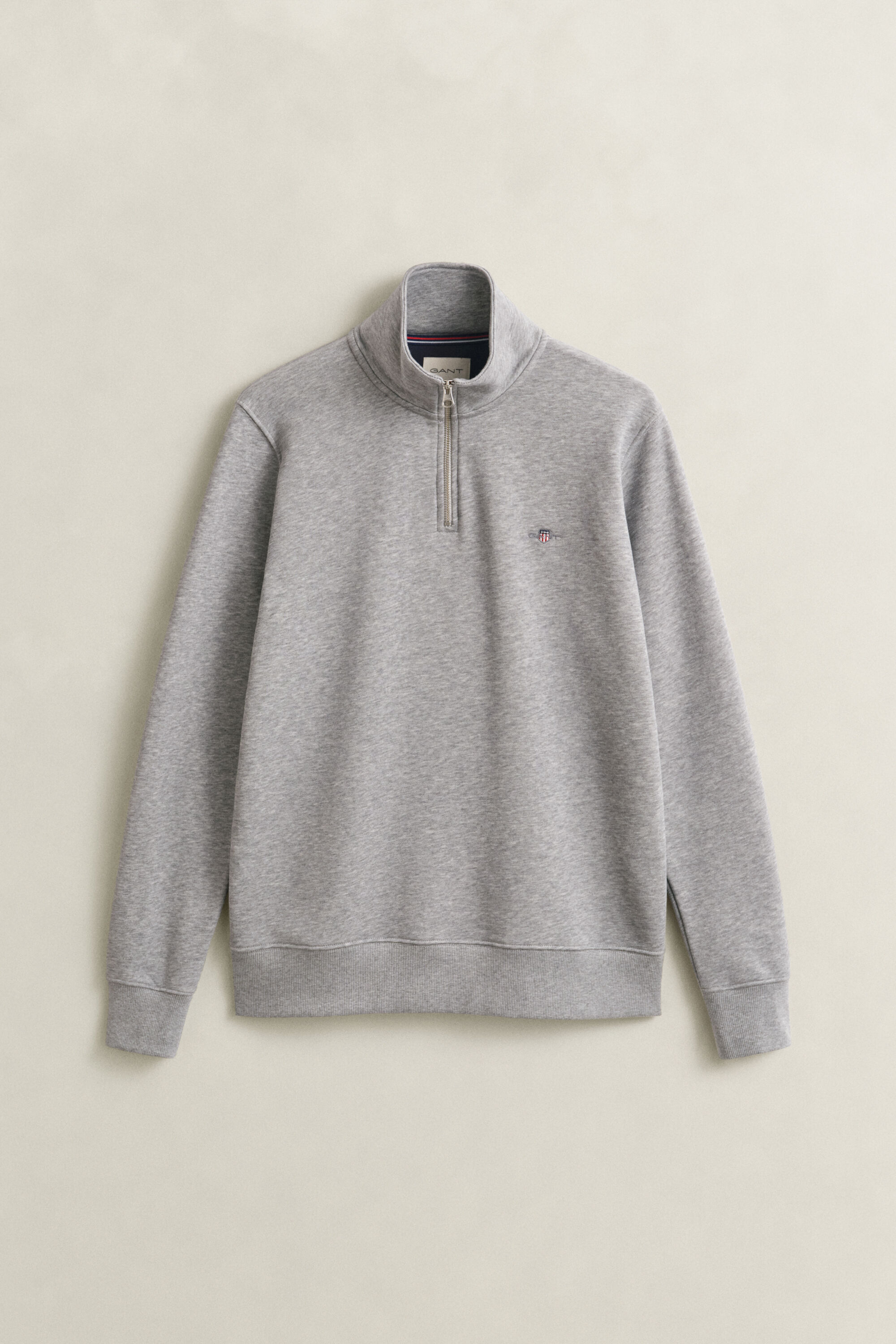 Shield sweatshirt med halv lynlås