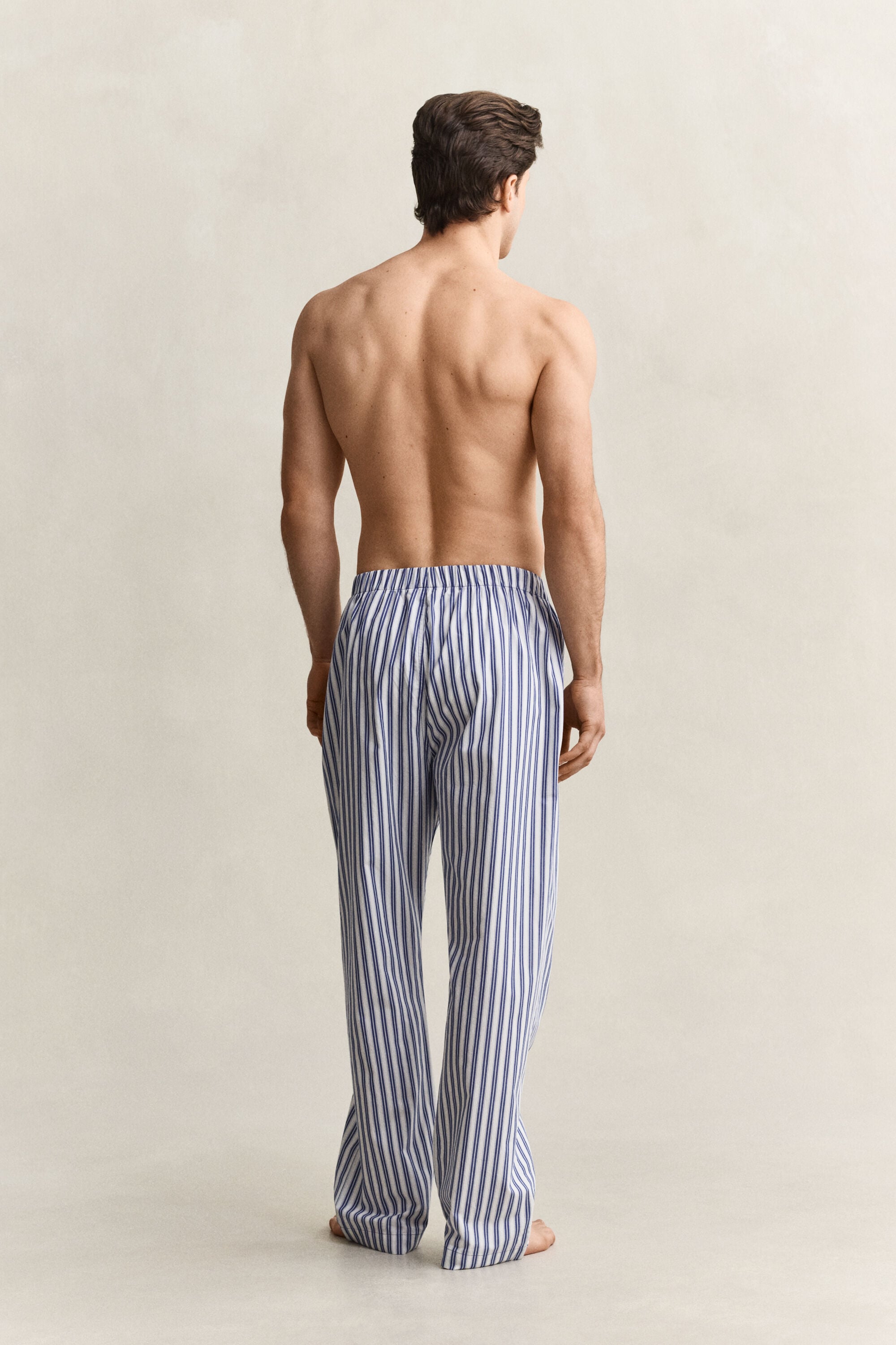 Stribede pyjamasbukser