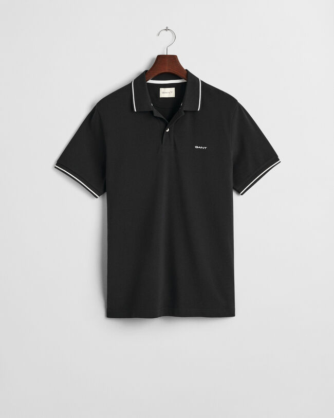 Tipped Piqué Polo Shirt