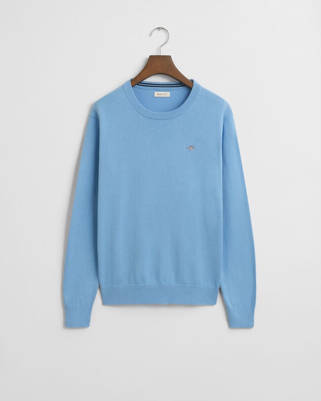 Teens Shield Classic crewneck sweater i bomuld