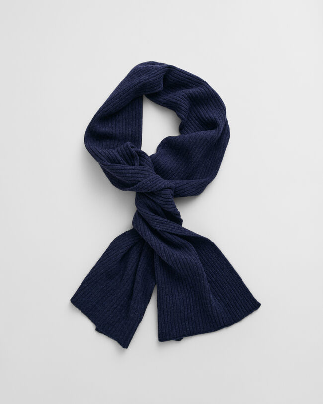 Gavesæt med beanie og halstørklæde i uld